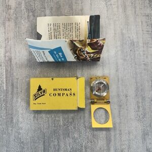 Silva Huntsman Compass And Sun Watch Sweden VTG Collectible Outdoor Gear